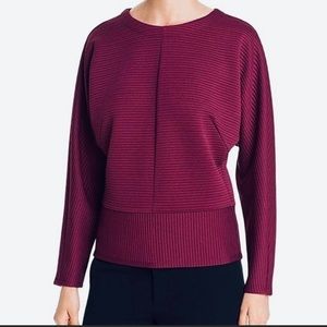 KENNETH COLE Ribbed Dolman Sweater
